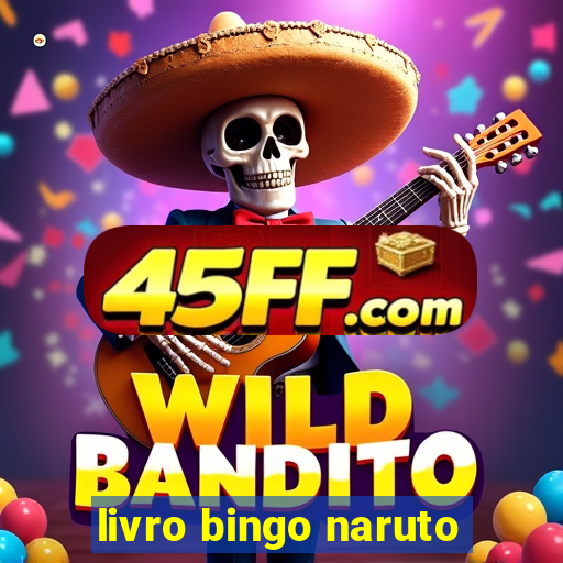 livro bingo naruto